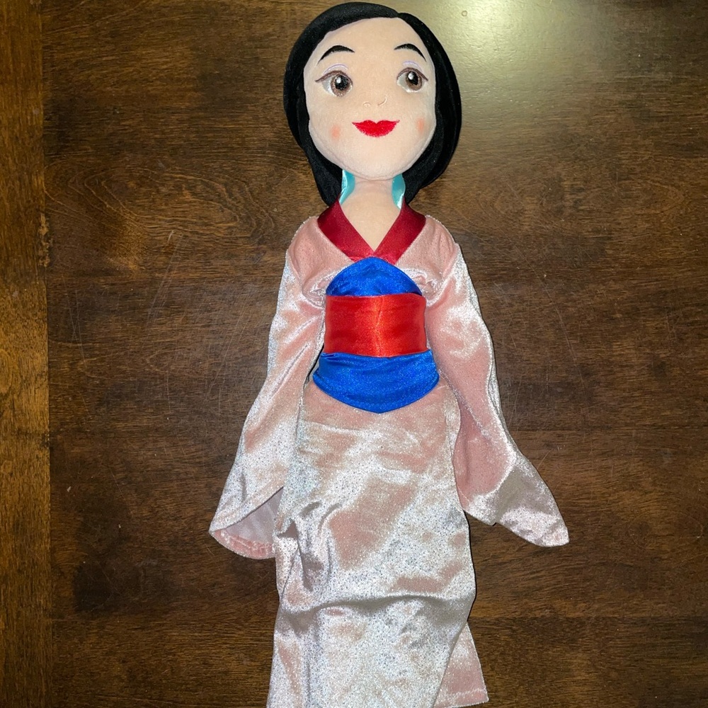Original Disney Mulan princess plush doll